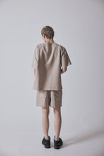 画像をギャラリービューアに読み込む, GINGERALE MEN'S リネンショートパンツ