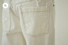 画像をギャラリービューアに読み込む, KANAKO TAMURA White-denim lingerie pants