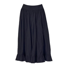 画像をギャラリービューアに読み込む, KANAKO TAMURA Taffeta Long Skirt(Navy)
