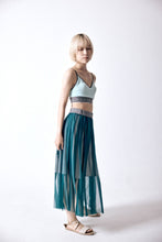 画像をギャラリービューアに読み込む, GINGERALE TOKYO : チュールストライプスカート Archive List