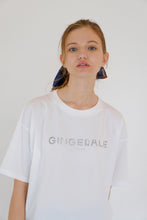 画像をギャラリービューアに読み込む, GINGERALE Archive List : 箔プリント ロゴTシャツ