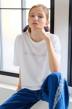 画像をギャラリービューアに読み込む, GINGERALE Archive List : 箔プリント ロゴTシャツ