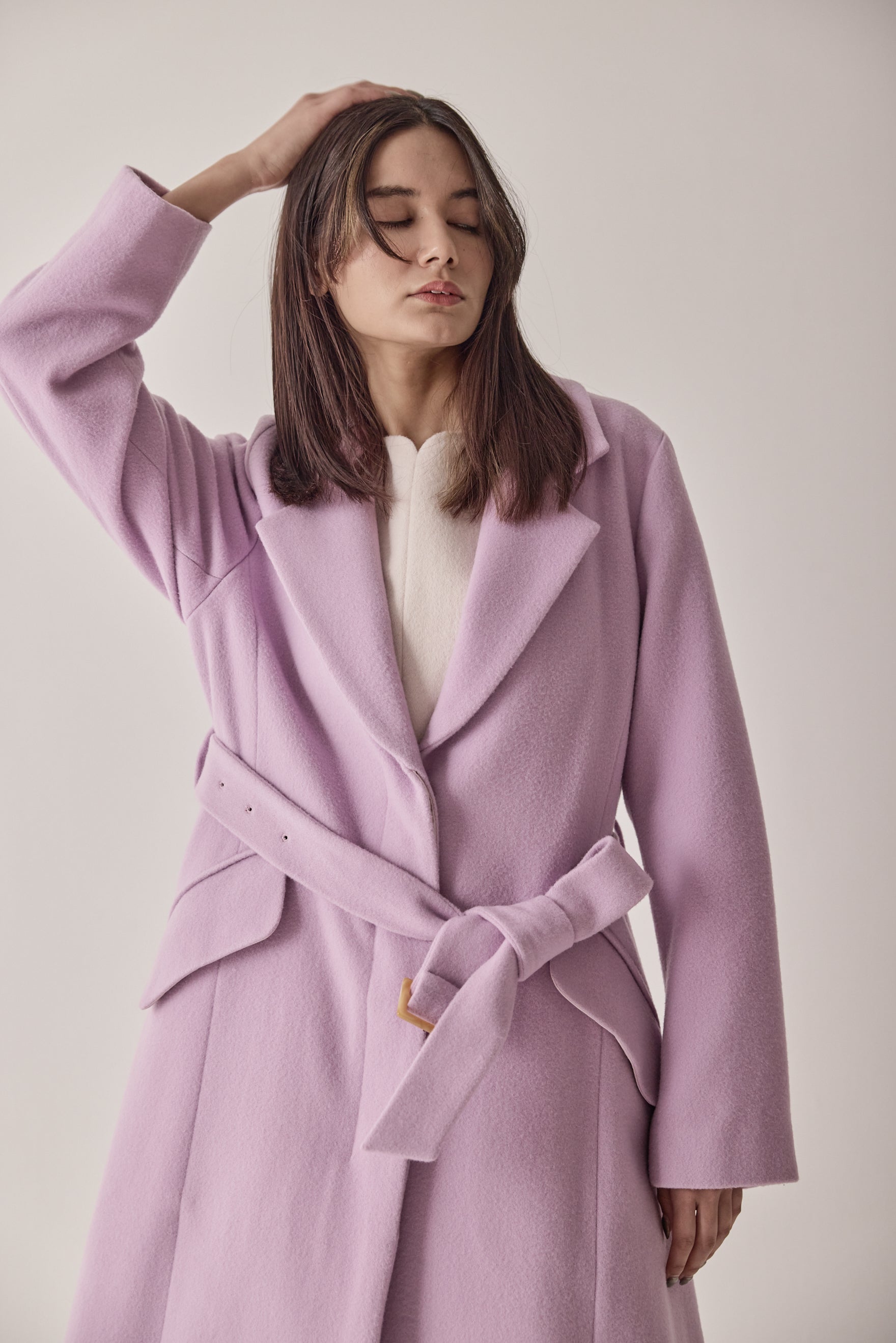 KAMISHIMA CHINAMI ショートコート　38ライトピンク　新品未使用 KAMISHIMA CHINAMI ショートコート 38ライトピンク 新品未使用