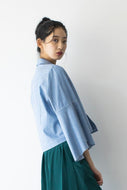 GINGERALE Archive List : フレアースリーブダンガリーシャツ　