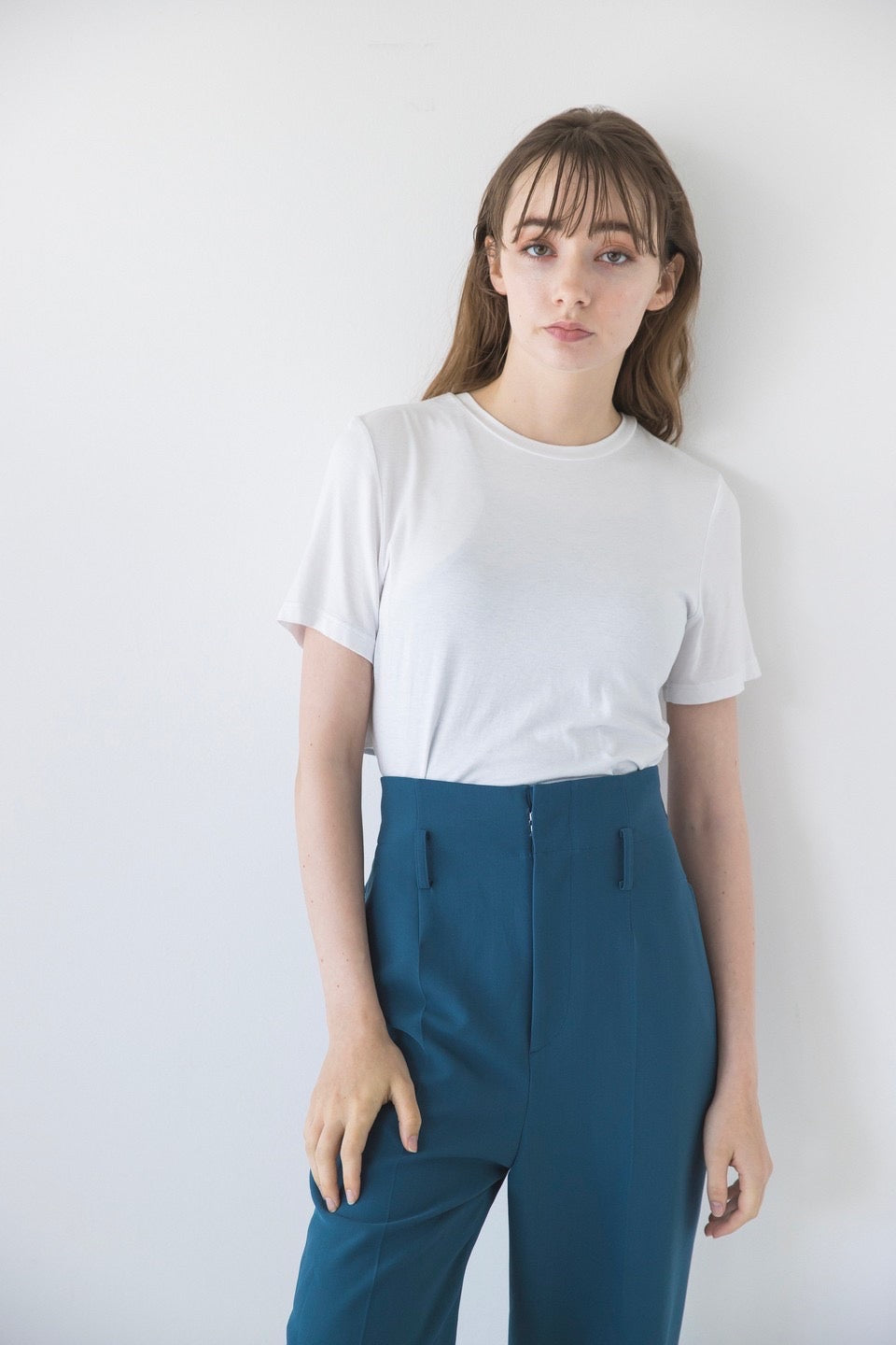 GINGERALE TOKYO : ハイウエストストレッチパンツ Sold out