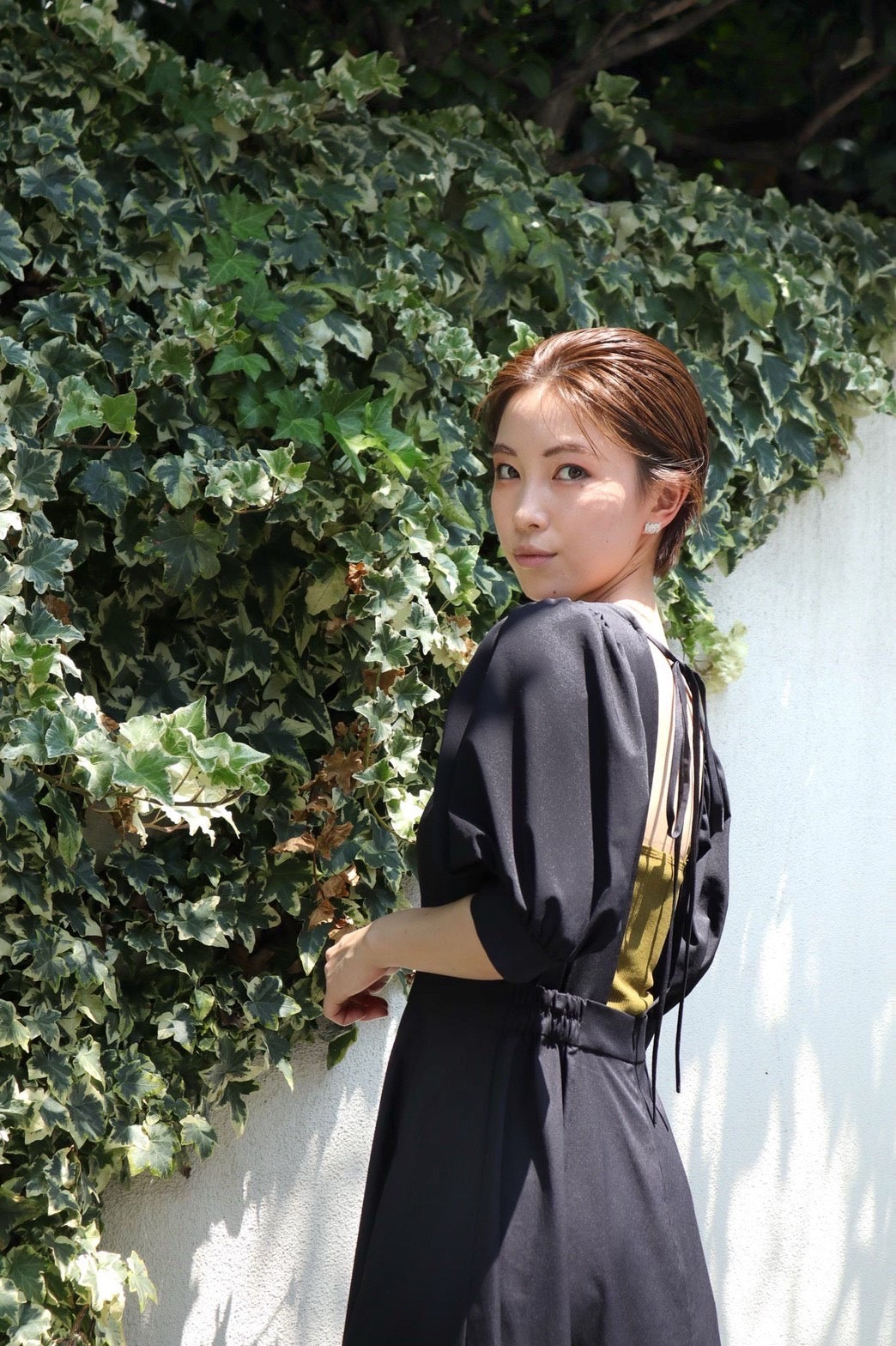 POPPY x sister janeFloral Hood Bubble Hem Mini Dress